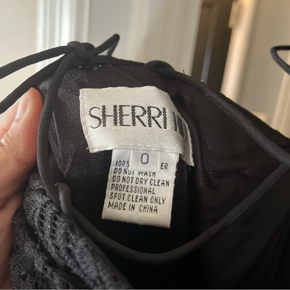 Sherri Hill Elegant Black Dress - Picture 6 of 7
